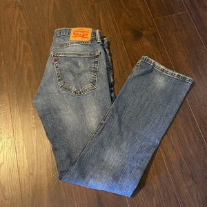 31x34 Levi 527 slim boot jeans